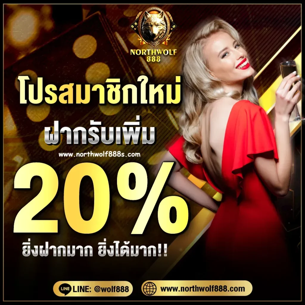 สมัครสมาชิก northwolf888